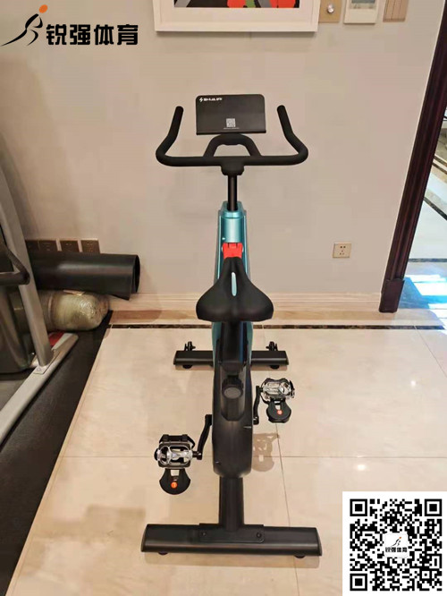 淄博某小區業主選擇我們提供的動感單車